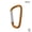 Gold, variant on 3 Pack Aluminum Alloy Mini Carabiner Clips, Lightweight Portable Keychain Hooks for Hanging Cords Ropes Hoses, Home RV Boat Gear Organizer
