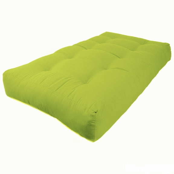 Blazing Needles Renewal 10-inch Twill Twin-size Futon Mattress - Mojito Lime