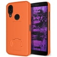 thumbnail image 1 of Case for CAT S62 PRO Phone, Nakedcellphone [Bright Orange] Slim Hard Shell Protector Cover with Kickstand View Stand, 1 of 7