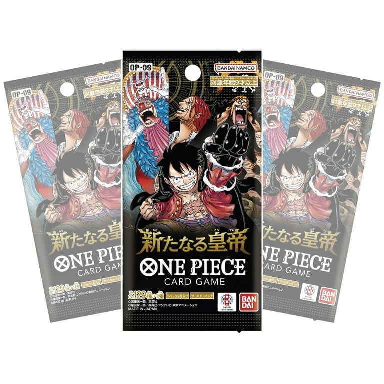 Bandai OP-09 One Piece The New Emperor Card Game Booster Box Bandai OP-09 One Piece The New Emperor Card Game Booster Box