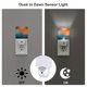 thumbnail image 3 of Balery yellow orange and teal Luz Nocturna LED con Sensor Automático, Enchufe con Sensor Crepuscular, Luz Suave de 0.5W para Dormitorio, Pasillo, Baño-US, 3 of 7