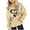 Beige, variant on CHEEREAM Cute Hoodies for Teen Girls Trendy Preppy Hooded Sweatshirts Oversized Long Sleeve Shirts Heart Print Clothes for Girls