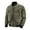 Green, variant on Male Solid Color Large Size Outdoor Autumn And Winter Jacket With Multiple Pockets And Lapel Air Force Flight Suit Baseball Jacket