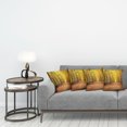 thumbnail image 3 of Ambesonne Fall Throw Pillow Cover 4 Pack, Seasonal Scenic Park, 18", Pale Green Orange Brown, 3 of 7