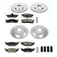 thumbnail image 3 of PowerStop Front and Rear Z23 Evolution Sport Carbon-Fiber Ceramic Brake Pad and Drilled & Slotted Rotor Kit Fits: DODGE PLYMOUTH Select Models K2734, 3 of 10