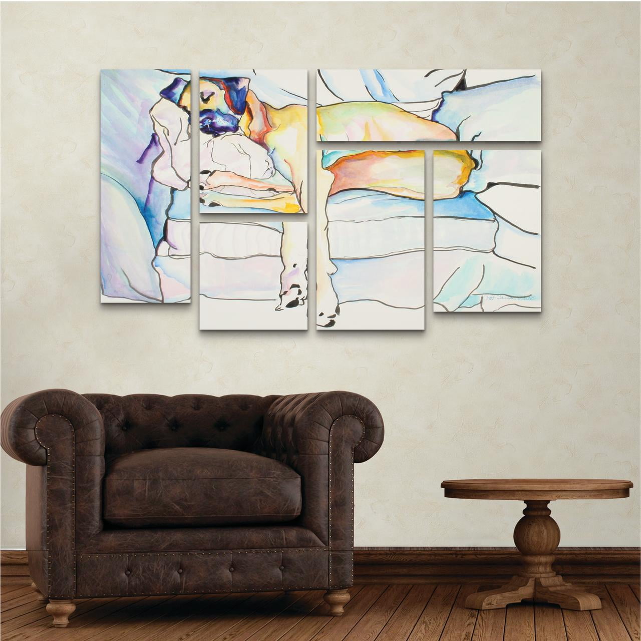 Trademark Fine Art 'Sleeping Beauty' Canvas Art by Pat Saunders-White