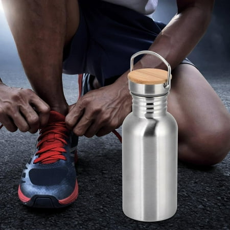 

Tebru Water Bottle Portable Sport Flask Cycling For Jogging Walking Camping