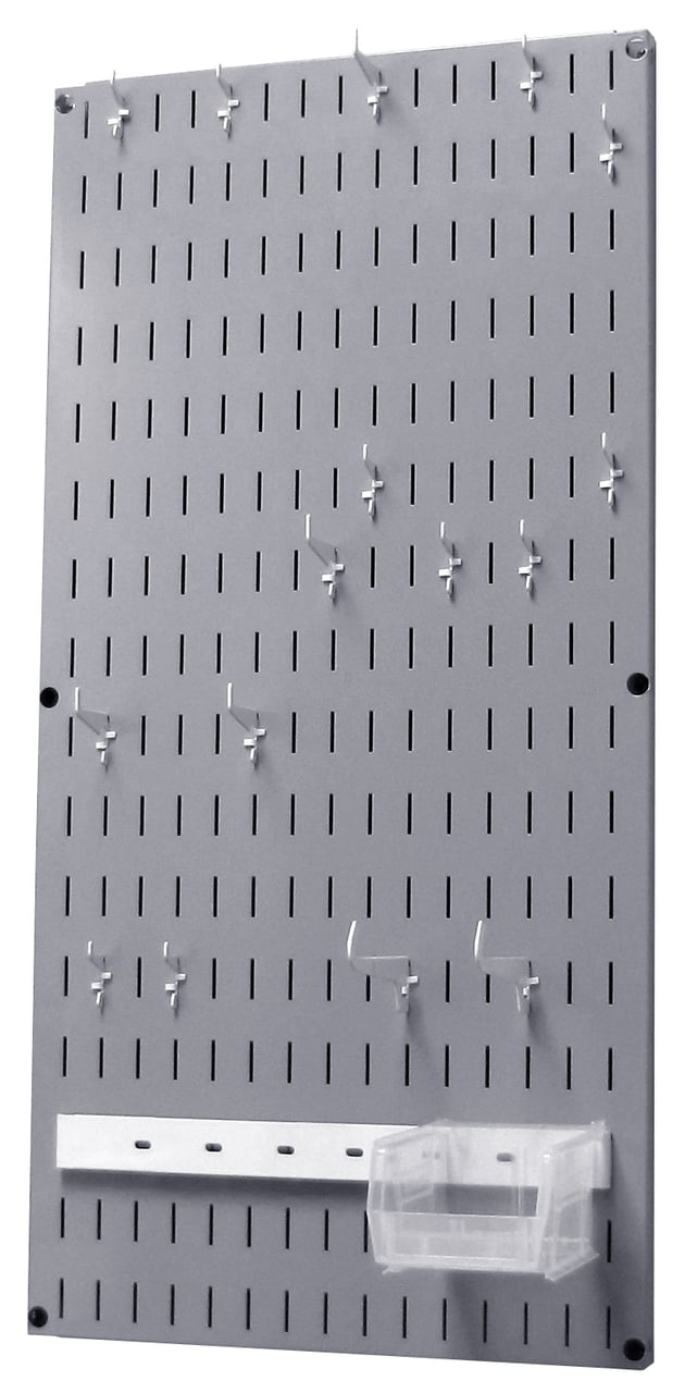 Jewelry Organizer Wall Hanging Jewelry Holder Necklace Rack - Gray Wall Mounted Jewelry Organizer System