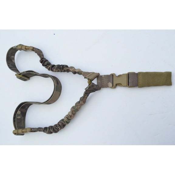 HEAVY DUTY One point Bungee Sling w/ Dust Cover (Woodland)