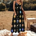 thumbnail image 2 of Solar System Planets Sleeveless Dress Dresses women's evening dresses birthday dress, 2 of 4