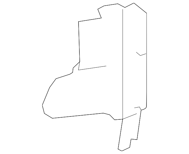 Genuine OE Subaru Air Guide - 73233XC00A