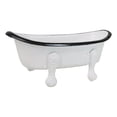 thumbnail image 6 of Western Country Rustic Metal Freestanding Small Bathtub Replica Decor 5.75"L, 6 of 10