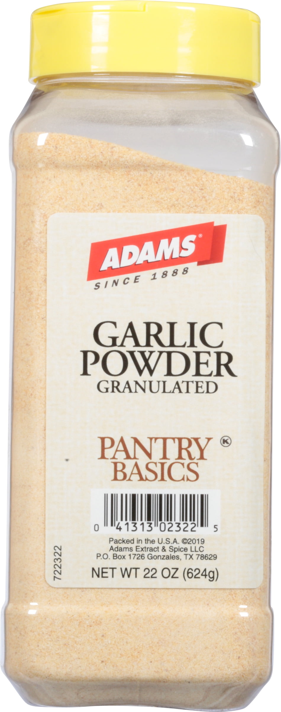 Adams Garlic Powder, 22 oz