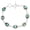 Labradorite, variant on Natural Labradorite 925 Silver Plated Oval Shape Gemstones Bracelet for Women - Bohemian Handmade Adjustable Link Bracelet Women's Jewelry - Gifts for Mom Wife Sister