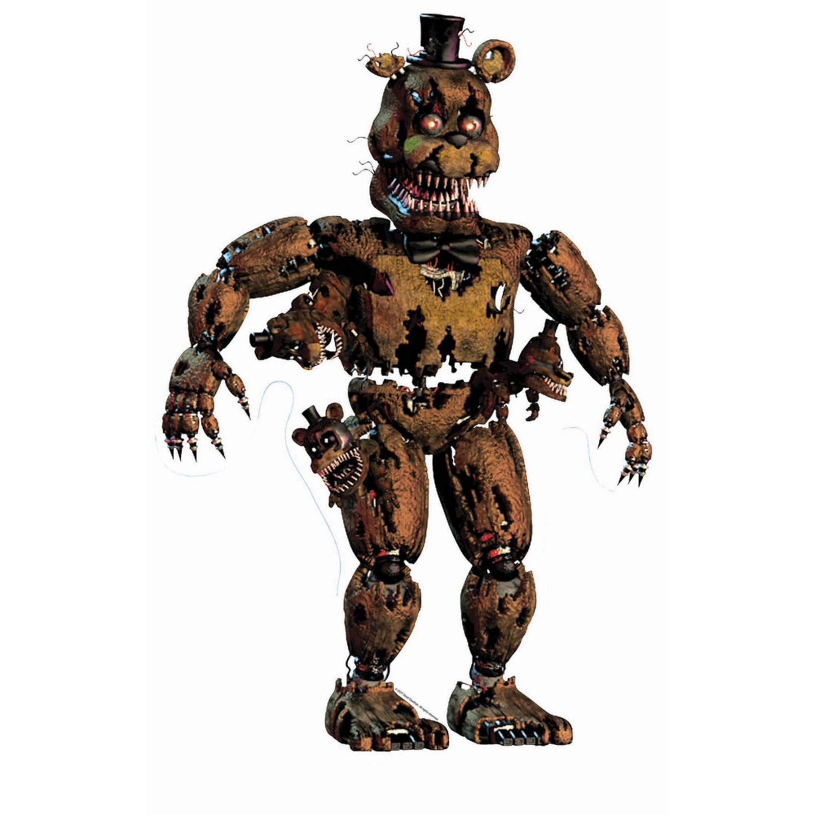  Five Nights at Freddy's Freddy Character Cutouts (4 Pieces -  20 Inches and Smaller) : Home & Kitchen