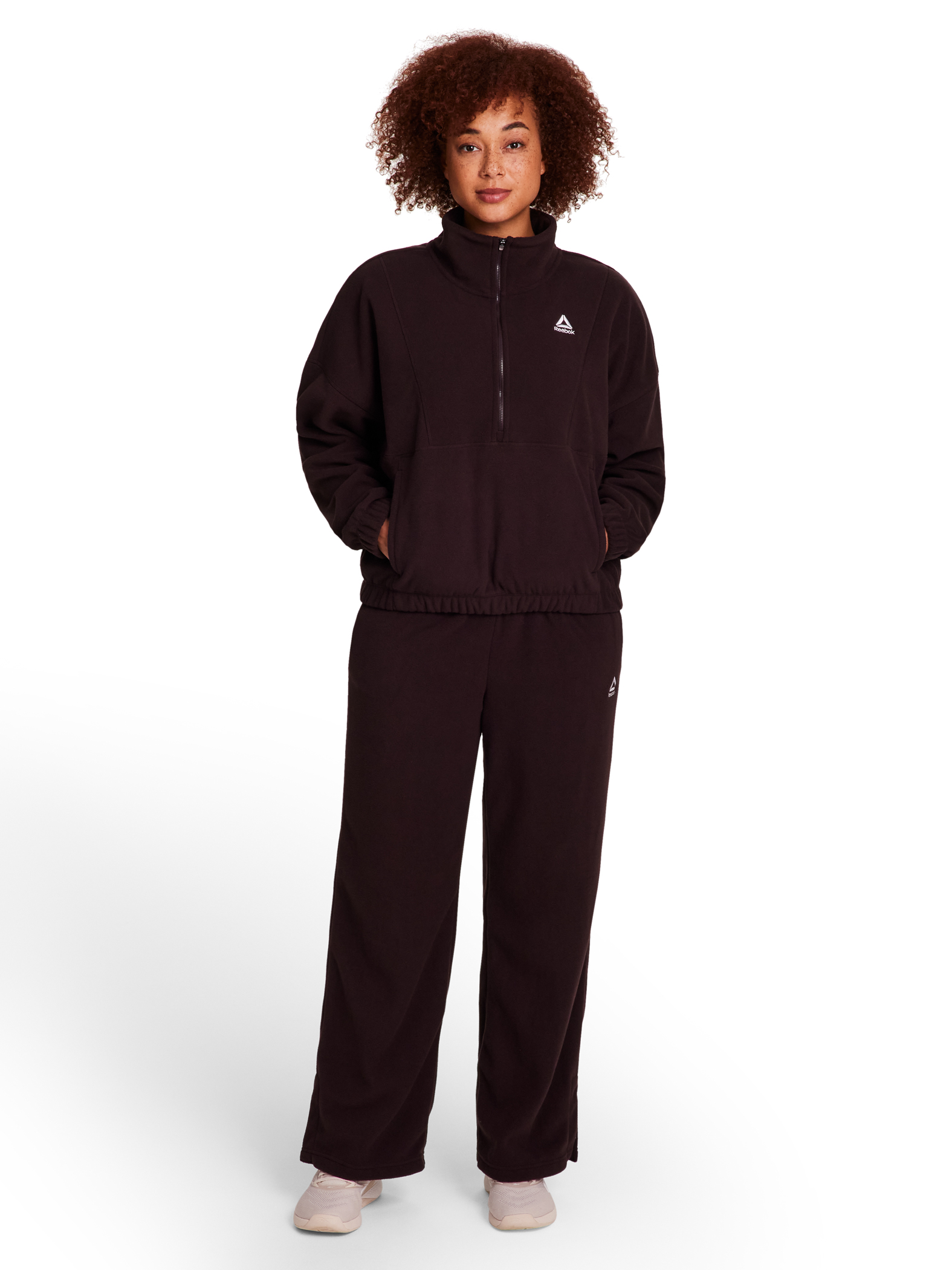 Reebok Women's and Women's Plus Cozy Half Zip Pullover, Sizes XS-4X