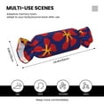 thumbnail image 3 of Salouo Red Floral Pattern Cute Bolster Pillow,Cylindrical Pillow Long Pillow for Bed Round Side Pillow for Knee/Leg/Neck ,- Length 24.4" x 9.8" Diameter, 3 of 8