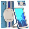 thumbnail image 1 of Funda colorida para Samsung Tab A7 de 10,4 pulgadas T500 con soporte de anillo ajustable grande y protección contra golpes., 1 of 5