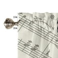 thumbnail image 6 of Music Notes Sheet Vintage Curtain For Living Room Kids Bedroom Kitchen Window Curtains Home Interior Drapes, 6 of 6