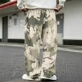 thumbnail image 7 of GrmtClth Mens Camo Corduroy Pants Elastic Waist Drawstring Cargo Joggers Baggy Sweatpants Fall Winter Streetwear Bottoms 3XL, 7 of 7