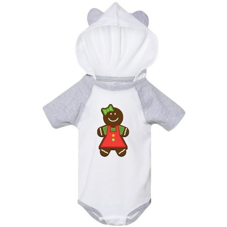 

Inktastic Gingerbread Girl Christmas Gift Baby Boy or Baby Girl Bodysuit