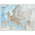 thumbnail image 1 of Carte Papier de l'Europe Classique - Agrandie, 1 of 1