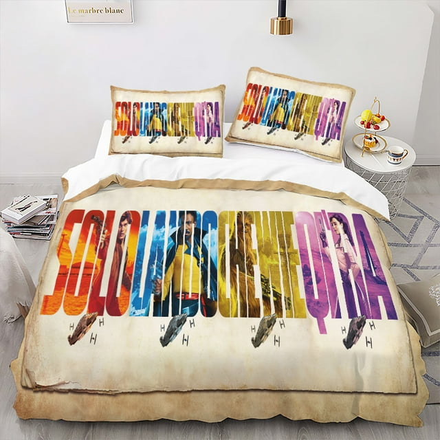 Star Wars 3D Printed Star Wars Yoda Baby Bedding Quilt Cover Three-Piece Set