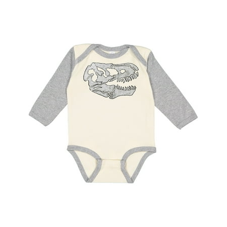 

Inktastic Tyrannosaurus Rex Gift Baby Boy or Baby Girl Long Sleeve Bodysuit