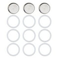 thumbnail image 4 of Silicone Sealing Ring Gaskets Aluminum Filter Set for 6 Cup Moka Pot Accessory, 4 of 11