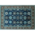 thumbnail image 1 of Ahgly Company Indoor Rectangle Oriental Light Blue Industrial Area Rugs, 5' x 8', 1 of 4