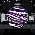 thumbnail image 1 of Abstract Stripe Racing Art Pattern Polyester Universal Spare Wheel Tire Cover Wheel Covers for Trailer RV SUV Truck Camper, 1 of 5