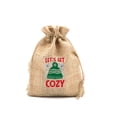 thumbnail image 3 of Bolsa De Regalo Con Cordón De Yute De Lino Bolsa De Dulces Bolsa De Arpillera Para Favores De Fiesta De Niños 14 Uds. Monstrate HA037894-00, 3 of 6