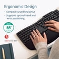 thumbnail image 2 of Teclado inalámbrico Kensington Pro Fit Ergo recargable, 2 of 6
