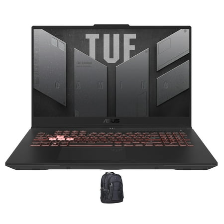 ASUS TUF Gaming A15 Gaming Laptop (AMD Ryzen 9 7940HS 8-Core, 15.6in 144 Hz Full HD (1920x1080), GeForce RTX 4070, 64GB DDR5 4800MHz RAM, Win 11 Home) with Premium Backpack