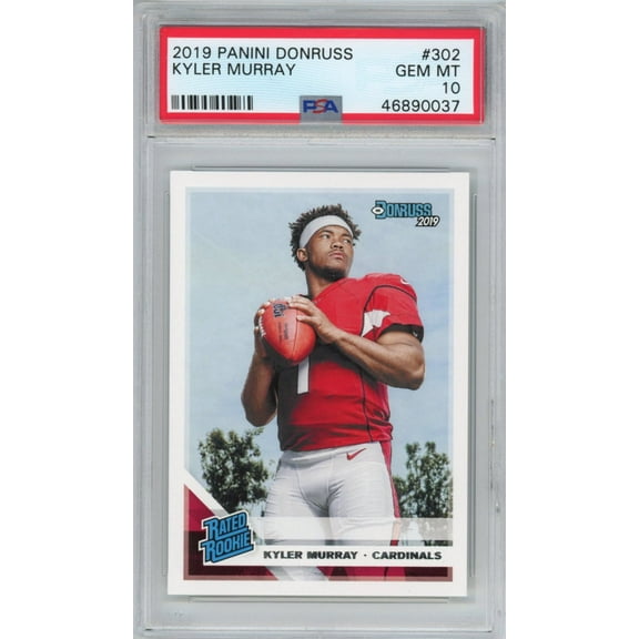 Graded 2019 Panini Donruss Kyler Murray #302 Rookie RC Football Card PSA 10 Gem Mint