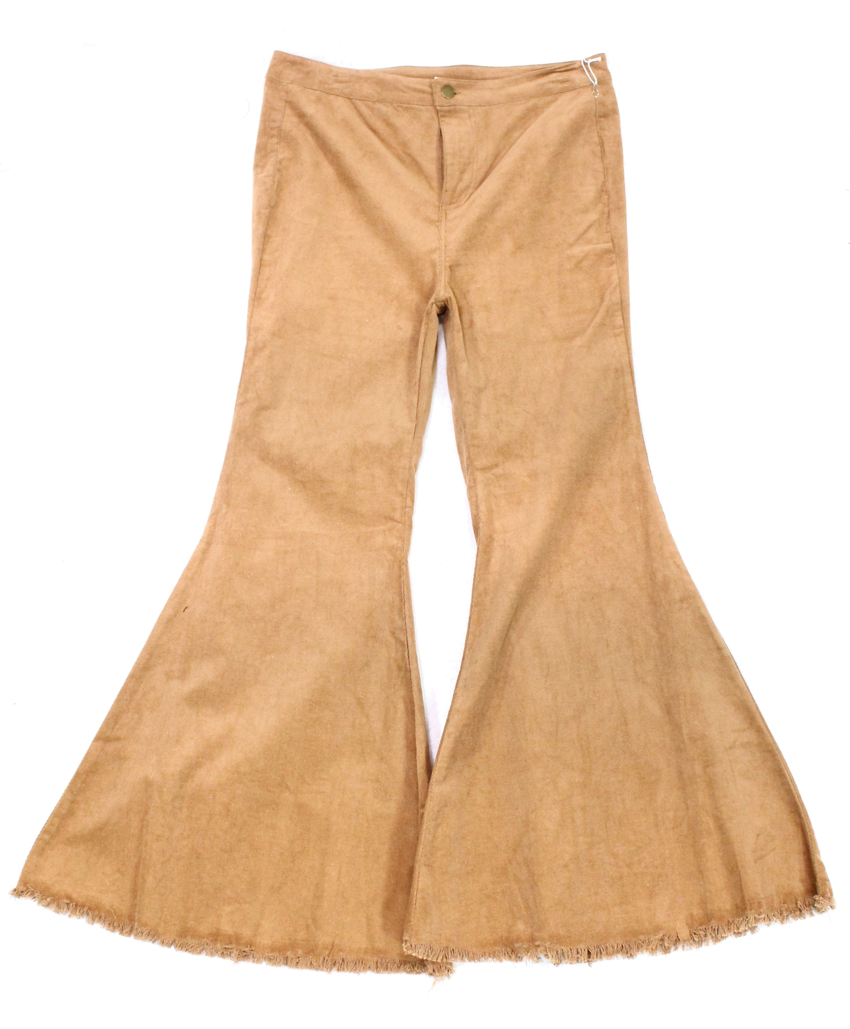 orange corduroy bell bottoms