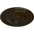 thumbnail image 3 of Ekena Millwork 19 1/8"OD x 1"P Foster Ceiling Medallion (Fits Canopies up to 5 5/8"), Hand-Painted Bronze, 3 of 8