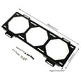 thumbnail image 4 of Fan Bracket 240 Radiator Mounting Bracket Water Cooler for 12/14CM Fan Holder External Computer Case Heatsink Gadget Accessories Blue, 4 of 6