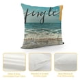 thumbnail image 4 of YINGXI Throw Pillow Covers Swimming Ring Blue Pink Cushion Case for Couch Sofa Bed Home Decor 18x18in, 4 of 5