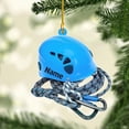 thumbnail image 3 of HomeDesign Personalized Rock Climbing Ornaments Custom Climbing Ornament Rock Climber Ornament, Mountain Climbing Bag, Climber Gift Bouldering Gifts Ornament Christmas Hanging Ornament (CL 2) (Red), 3 of 9