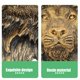 thumbnail image 4 of Decoración de arte de pared Cabeza de animal de pared Cabezal de león decoración de la cabeza del animal decorativo, 4 of 7