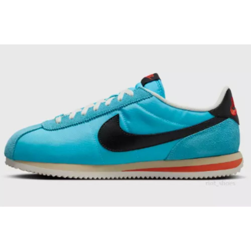 Men's Nike Cortez TXT Baltic Blue/Black-Team Gold (HF0263 401) - 7.5