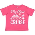 thumbnail image 3 of Inktastic My First Cruise with Cruise Ship and Palm Trees Boys or Girls Toddler T-Shirt, 3 of 5