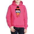 thumbnail image 2 of Awkward Styles Thanksgiving Hoodies for Kids Turkey Face Hooded Youth Sweatshirt, 2 of 5