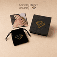 thumbnail image 4 of 10k Two-Tone Yellow Gold Chinese Love Symbol Square Medallion Pendant Necklace (16 Inches), 4 of 4