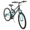 thumbnail image 4 of Huffy 26" Trail Runner Womens Mountain Bike, Metallic Pool Blue, 4 of 7