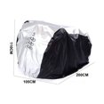 thumbnail image 3 of Cubierta para Bicicleta, Casa de Motocicleta, Cubierta Impermeable para Lluvia al Aire Libre para Bicicleta Scooter Cubierta Impermeable 200 x 105 x 110 cm esquí esquí Gafas de esquí, 3 of 4