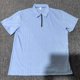 thumbnail image 3 of Blusa y camisa de manga corta con cuello vuelto para hombre, holgada, de punto, de verano, con cuello, transpirable, con cremallera, de manga corta, para hombre, 3 of 3