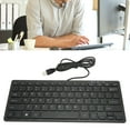 thumbnail image 4 of Mini Ultra Thin 78 Keys USB Wired Keyboard, Exquisite Craftsmanship, Plug And Play, Scissor Keys, For Business Office Home Laptop, 4 of 8