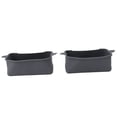 thumbnail image 1 of revestimientos de silicona para depósitos de grasa, reutilizables, para bandeja de goteo, colector de grasa trasero de silicona para plancha Gris, 1 of 14